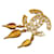 Spilla con frange Chanel CC in oro D'oro Metallo  ref.1182119