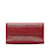 Portafoglio lungo rosso Louis Vuitton Epi Sarah Pelle  ref.1182130