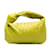 Yellow Bottega Veneta Mini Intrecciato Jodie Handbag Giallo Pelle  ref.1182139