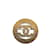 Gold Chanel CC Brooch Golden Metal  ref.1182149