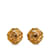 Pendientes de clip Chanel CC dorados Chapado en oro  ref.1182162