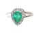 Autre Marque Rings Green White gold  ref.1182197