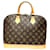 Louis Vuitton Alma Brown Cloth  ref.1182398