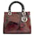 Dior Lady Dior Brown Patent leather  ref.1182429
