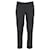 Dolce & Gabbana Pantalón de rayas D&G en poliéster negro  ref.1182693