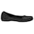 Zapatos planos brillantes de Saint Laurent en purpurina negra Negro  ref.1182748