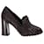 Zapatos de salón estilo mocasín Penny con tacón en bloque y flecos de Tod's en ante marrón Castaño Suecia  ref.1182749