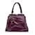 Yves Saint Laurent Bolsa de bolsa Majorelle com patente roxa Roxo Couro envernizado  ref.1182769