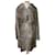 Ines et Marechal Rabbit fur coat Brown  ref.1182820
