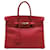 Hermès rouge 1996 Courchevel-Birkin 35 Cuir Veau façon poulain  ref.1182837