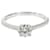 Tiffany & Co TIFFANY Y COMPAÑIA. Anillo de compromiso de diamantes Tiffany Novo en platino 0.69 por cierto Plata Metálico Metal  ref.1182963