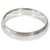 TIFFANY & CO. Tiffany-Hochzeit für immer 4.5 mm-Band aus Platin, Size 8 Silber Metallisch Metall  ref.1182974