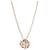 Collana Chanel Fil De Camelia con diamanti 18K 18KT Oro Giallo FG VS 0.10 ctw D'oro Metallico Metallo  ref.1182981