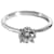 TIFFANY & CO. Tiffany True Engagement Ring in Platinum 0.92 ctw Silvery Metallic Metal  ref.1182999