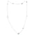 TIFFANY & CO. Elsa Peretti Color by the Yard Sprinkle Necklace in Silver 0.2 ctw Silvery Metallic Metal  ref.1183000