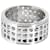 Gucci Cutout Spinning Ring in 18K ouro branco Prata Metálico Metal  ref.1183001