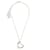 Tiffany & Co Open Heart Silver Pendant GM by Elsa Peretti Silvery  ref.1183099