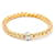 Autre Marque Bracelet design italien en Or et Diamants Or jaune Doré  ref.1183148