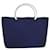 Timeless Chanel Cabas Navy blue Synthetic  ref.1183187