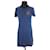 Louis Vuitton Cotton dress Blue  ref.1183322