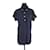 Louis Vuitton vestido de algodón Azul  ref.1183344