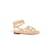 Alaïa Sapatos de sandália de couro Bege  ref.1183380