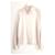 Autre Marque Alex Eagle cream silk blouse  ref.1183443