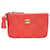 Chanel Matelass� Orange Leather  ref.1183552