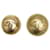 Chanel Dourado Metal  ref.1183905