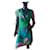 Desigual Dresses Green Viscose  ref.1183947