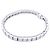 inconnue Bracciale linea oro bianco, Platino, Diamants. - vista 3