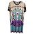 LEONARD Kleid T.IT 44 Seide Mehrfarben - Ansicht 6