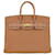 Hermès Gold Kelly Depeches 25 Clutch Golden Leather  ref.1184111