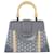 Grey Goyardine Saigon PM Top Handle Bag Cloth  ref.1184113