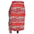 Chanel Falda larga con detalle de flecos multicolor Seda  ref.1184118