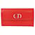 Dior Carteira Red Mania Rendez-Vous Chain Vermelho Couro  ref.1184123