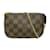 Louis Vuitton Damier Ebene Mini Pochette Accessories N58009 Brown Cloth  ref.1184208