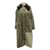 GANNI  Coats T.International M Polyester Khaki  ref.1184267