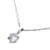 & Other Stories Platinum Diamond Necklace Silvery Metal  ref.1184333