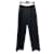 Autre Marque NON SIGNE / UNSIGNED  Trousers T.International M Wool Black  ref.1184436