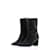 Autre Marque NON SIGNE / UNSIGNED  Ankle boots T.eu 36 leather Black  ref.1184440