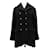 CHANEL  Coats T.International S Wool Black  ref.1184443