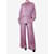 Tom Ford Ensemble chemise et pantalon ornés de sequins roses - taille UK 12 Polyester  ref.1184465