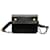 Hermès Hermes Black Courchevel Pochette Green Waist Bag Leather Pony-style calfskin  ref.1184494