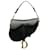 Dior Black Mini Saddle Leather Pony-style calfskin  ref.1184505