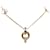 Dior Bijou Faux Pearl Necklace Golden Metal  ref.1184608