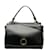 Bulgari Duet Leather Two-Way Bag Black  ref.1184627