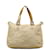 Fendi Zucchino Canvas-Tasche mit Reißverschluss 8BH138 Braun Leinwand  ref.1184666