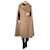 Totême Brown signature wool cashmere cape - size XS/S  ref.1184705