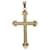 Autre Marque Old rose gold cross 18 finely crafted carats. Golden Pink gold  ref.1184738